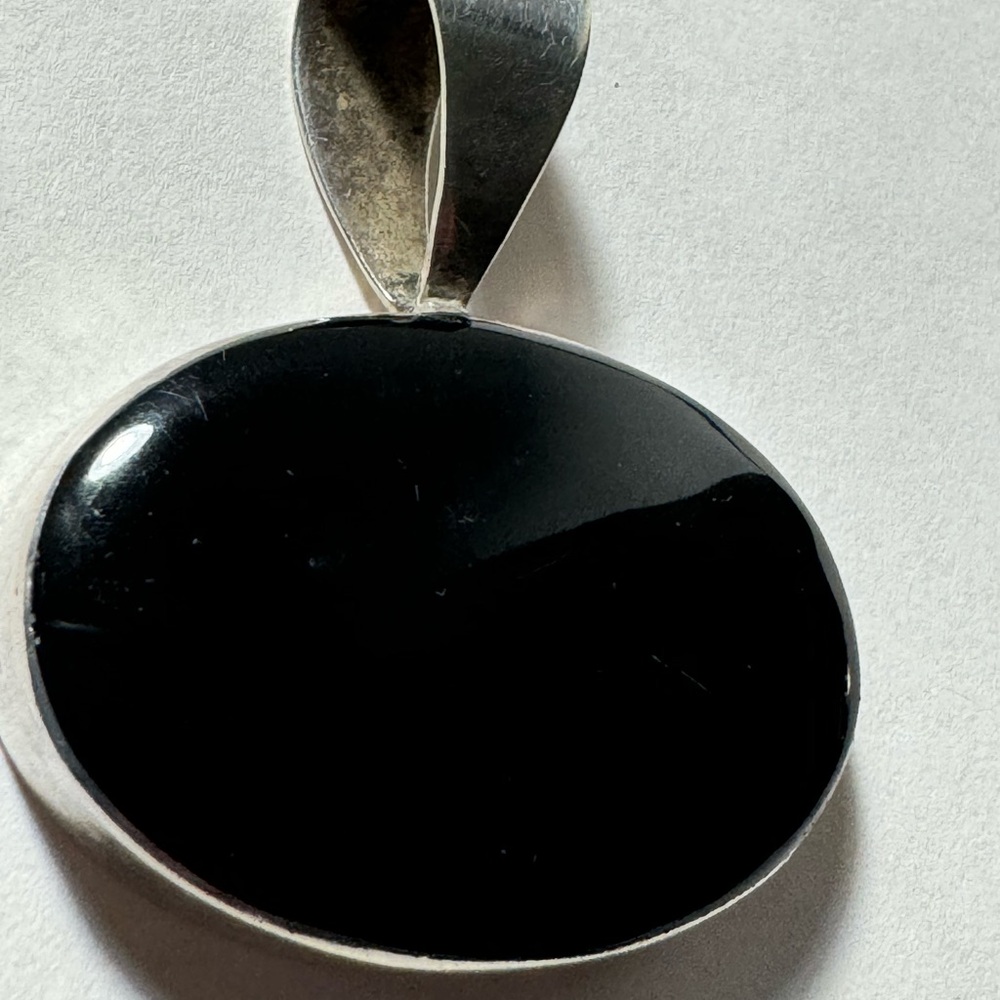 Mexico 925 black onyx pendent